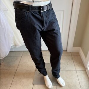 Classic Black Slim Fit Jeans for Men